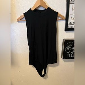 Large black bodysuit